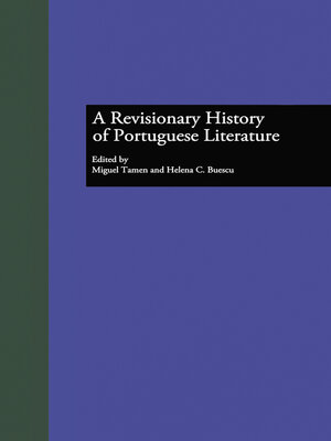 cover image of A Revisionary History of Portuguese Literature